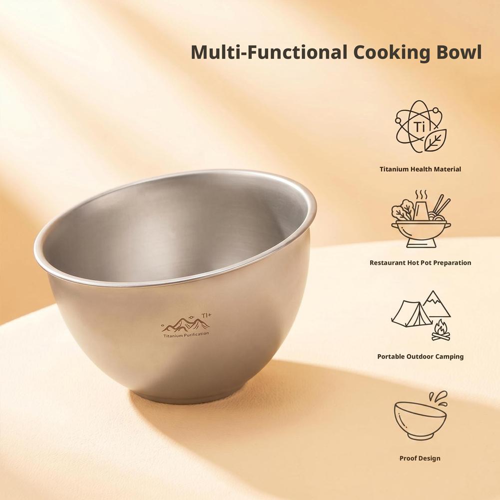 Tazón de cocina de acero inoxi - Camping Cooking Dishes reseña y precio