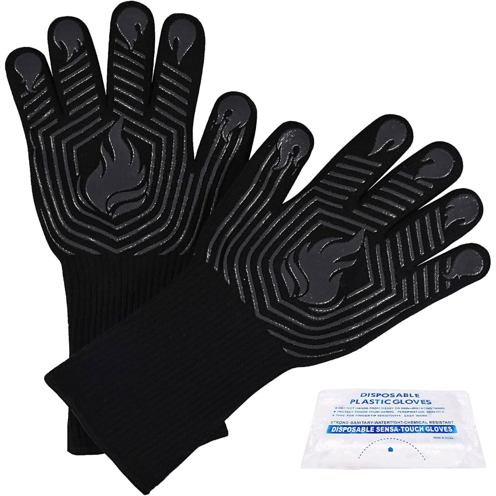 Guantes para Barbacoa, 1472 °  - Camping Cooking Kitchen reseña y precio