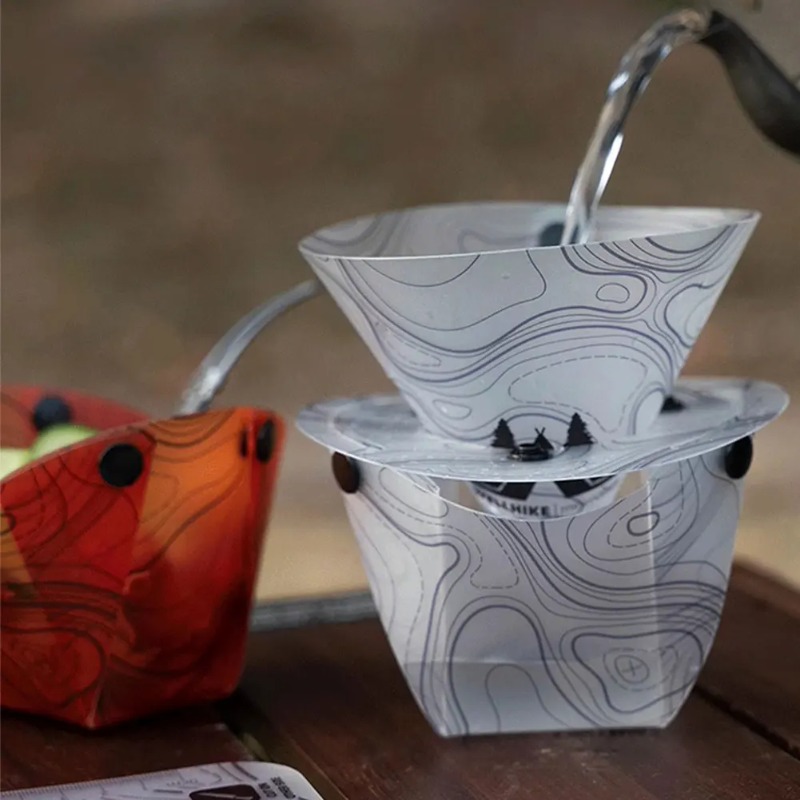Vajilla plegable para acampar, - Camping Cooking Dishes reseña y precio